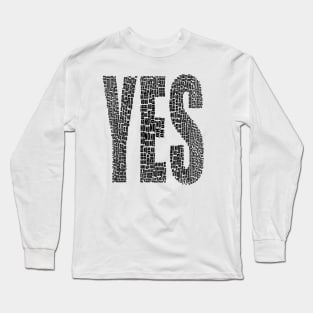 YES NO Long Sleeve T-Shirt